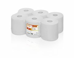 Centerfeed rollen / poetsrollen smart satino bij wepa