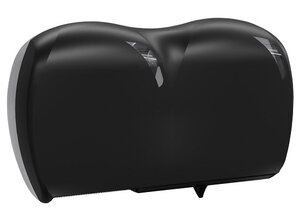 Elive Line 2 Toiletpapier dispensers Zwart