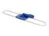 Zwabberhouder PVC met universele aansluiting 100cm - Blauw 