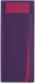 Europochette Bestekzakjes BARI Purple - Fuchsia servet ds. 500 stuks