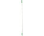 Vikan Hygiënisch Steel Aluminium Groen Ø25mm 1460mm