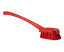 Vikan Afwasborstel Met Lange Steel 415mm Rood
