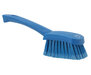 Vikan Zachte/Gespleten Afwasborstel Met Korte Steel 270mm Blauw