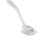Vikan Medium Vaatborstel Met Schraabrand 280mm Wit