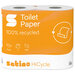Satino HiCycle Toiletpapier 4x200 2-laags – verpakking 64 rollen