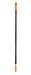 Orange Brush Telescopische steel waterdoorlatend met Euro-Lock 1700-2800 mm