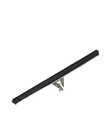 Vloertrekker natuurrubber gegalvaniseerd met waterkeerrand 100cm