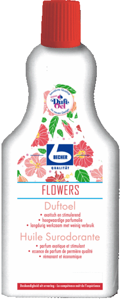 Becher Duft&ouml;l Flowers 500ml