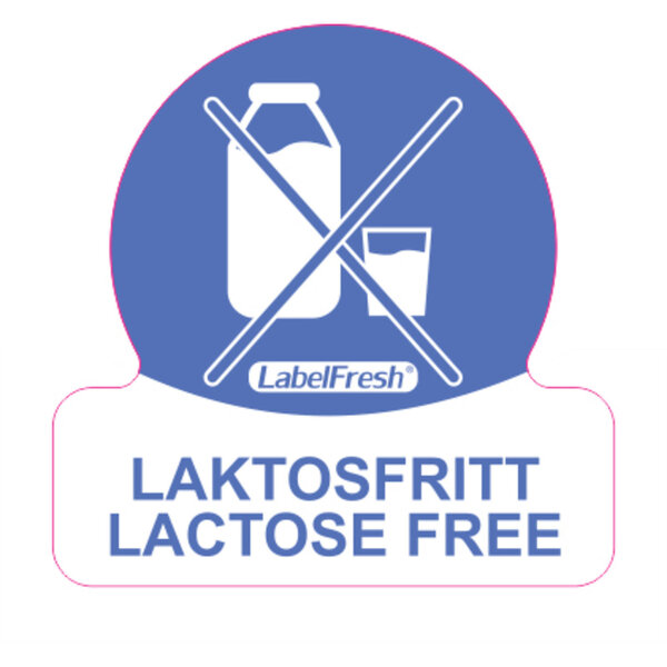 LabelFresh Codelabel Lactose vrij..