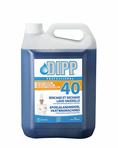 DIPP N&deg; 40 - 10L Spoelglansmiddel..