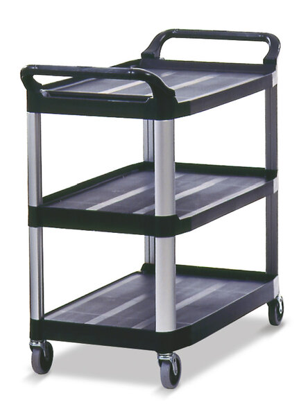 RUBBERMAID WERKWAGEN X-TRA Zwart