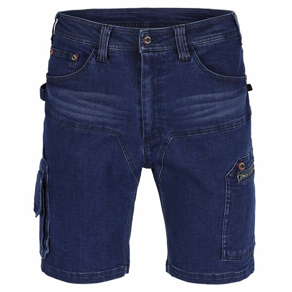 Herock Lago Bermuda Jeans Blauw