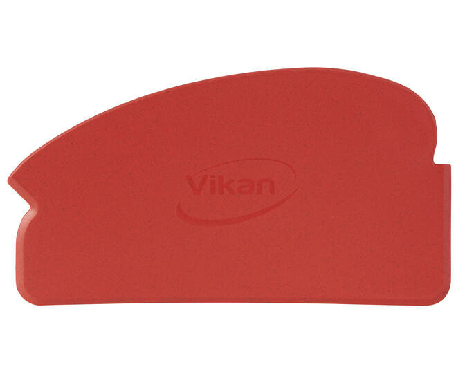 Vikan Flexibele Metaal en X-ray Detecteerbare Handschraper 165mm Rood