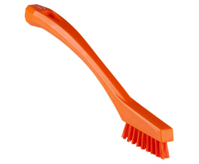 Vikan Precisieborstel Extra Hard 205mm Oranje