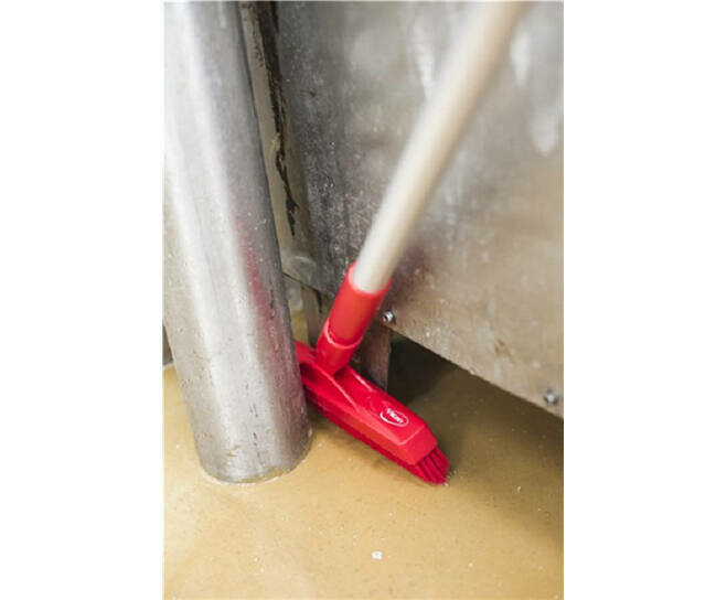Vikan Ergo Steel Aluminium handgreep Rood 1510 mm Ø31mm