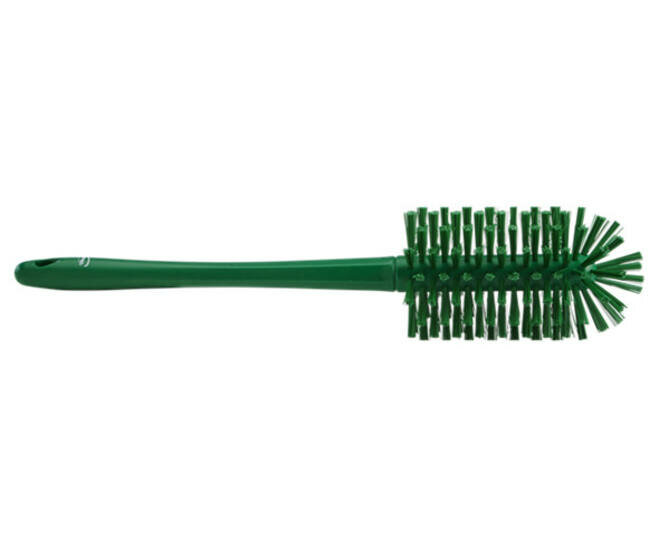 Vikan Medium Harde Pijpborstel Met Handvat (uit een stuk), Ø90, 460mm Groen