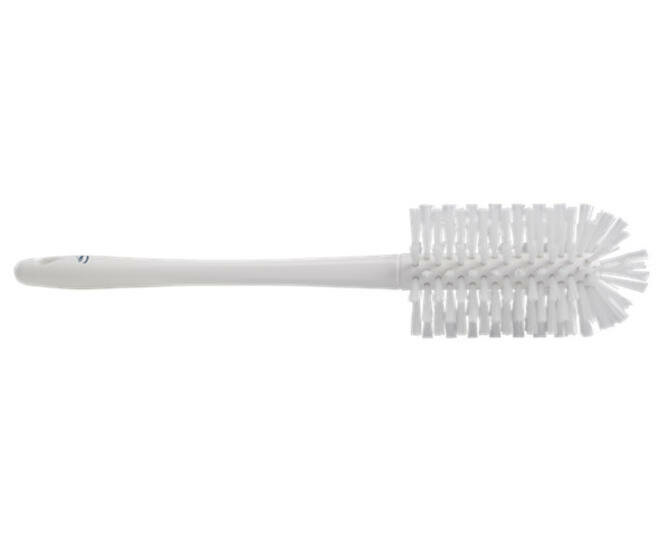 Vikan Medium Harde Pijpborstel Met Handvat (uit een stuk), Ø90, 460mm Wit
