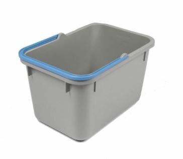 Numatic Grijze emmer 17 liter met blauwe hendel t.b.v. EM3 &amp; EM5