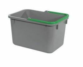 Numatic Grijze emmer 17 liter met groene hendel t.b.v. EM3 &amp; EM5