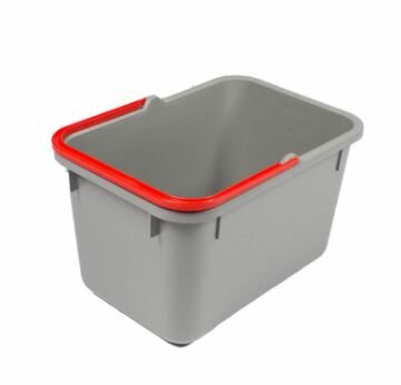 Numatic Grijze emmer 17 liter met rode hendel t.b.v. EM3 &amp; EM5