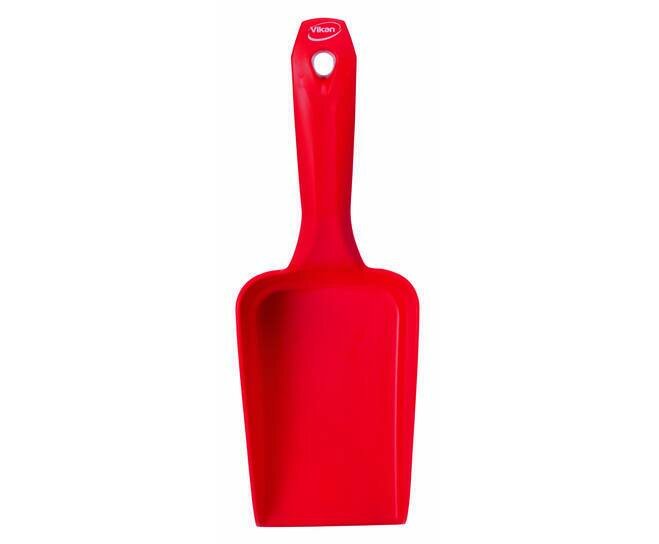 Vikan Metaal Detecteerbare Handschep recht 0.5L Rood
