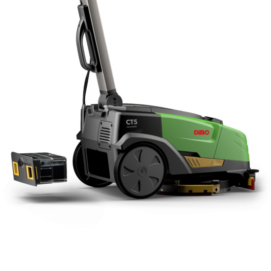 Dibo Mini schrobzuigmachine met maxi prestaties CT5