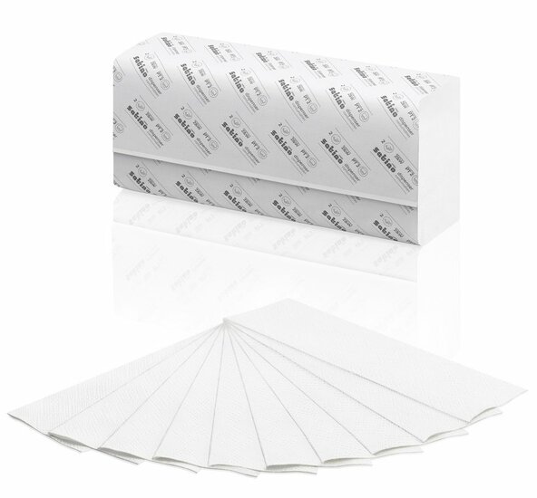Satino bij wepa prestige handdoekenpapier formaat tissue W-vouw PT2