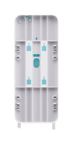 Satino Hyginity System toiletpapierdispenser voor dubbele rollen Wit JT3