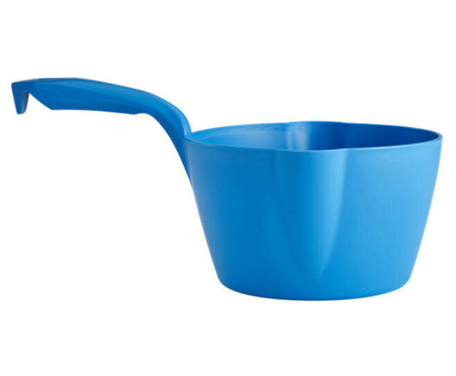 Vikan Hygiëne Schepbak Rond Met Schenktuit 2L Blauw
