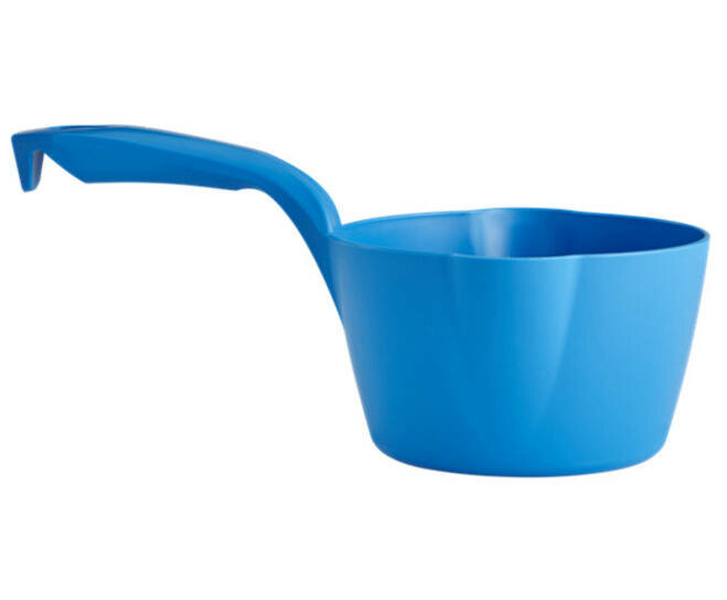 Vikan Hygiëne Schepbak Rond Met Schenktuit 1L Blauw