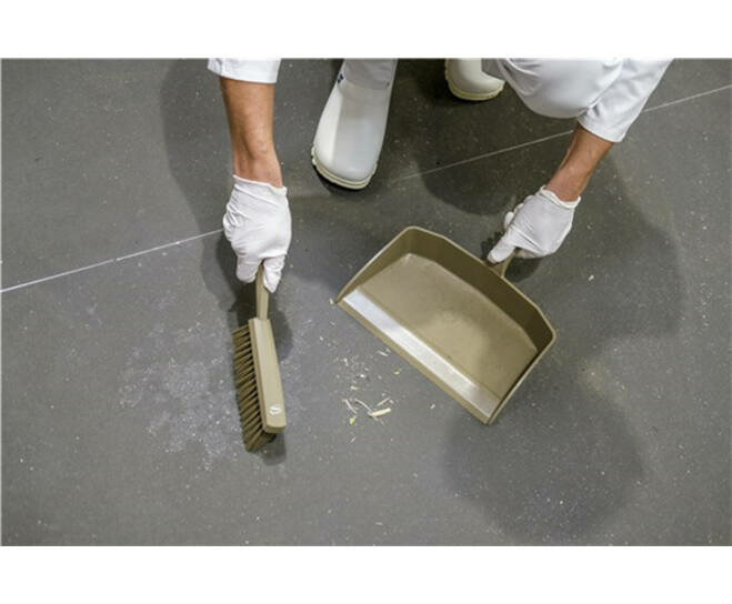 Vikan Hygiëne Stofblik Kunststof 295mm Bruin