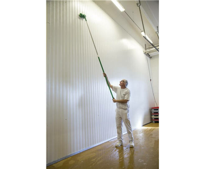 Vikan Hygi&euml;ne telescoopsteel 157.5 - 278 cm Groen 