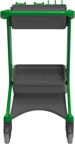 Vikan HyGo 78CM Groen &ndash; Mobiel Reinigingsstation (Werkwagen)