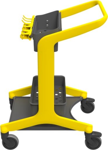 Vikan HyGo 78CM Geel– Mobiel Reinigingsstation (Werkwagen)