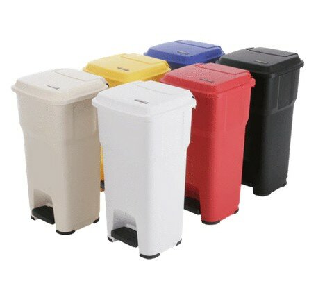 Vileda HERA Pedal Bin 85l - Geel