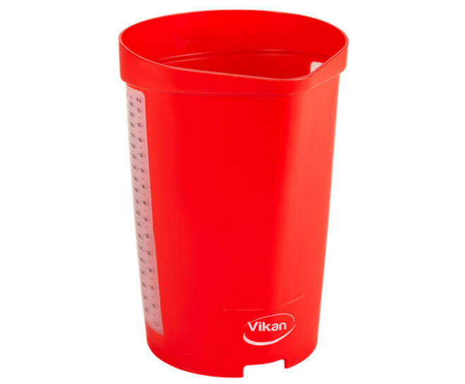 Vikan Hygiëne Maatbeker 2 Liter Rood