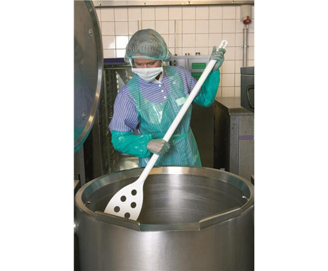 Vikan Hygiëne Roerspatel Met Gaten 1200mm Wit