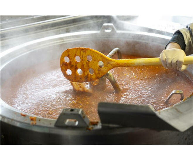 Vikan Hygi&euml;ne Roerspatel Met Gaten 1200mm Wit