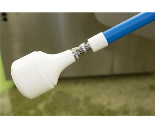 Vikan Hygiëne Aluminium Telescoopsteel Met Watertoevoer 1600-2780mm Blauw