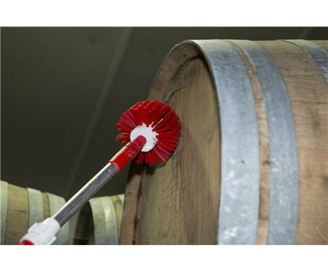 Vikan Hygi&euml;ne Telescoopsteel 157.5 - 278 cm Rood