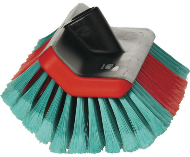 Vikan Transport Waterdoorlatende Hoekborstel 280mm Rood/Groen