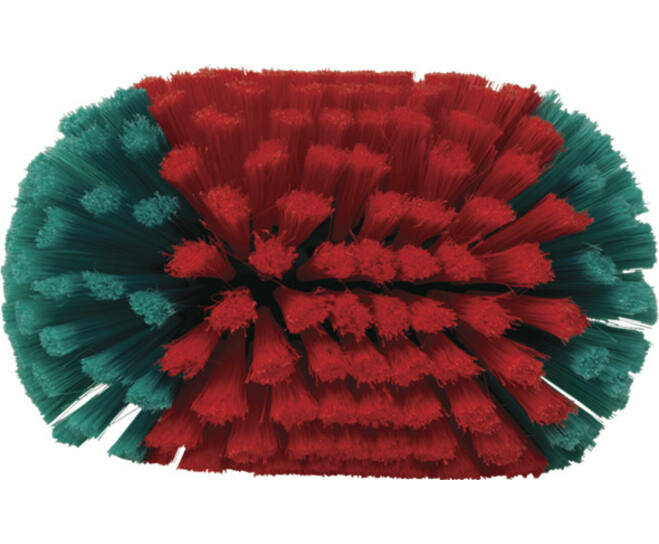 Vikan Transport Waterdoorlatende Velgborstel 240mm Rood/Groen