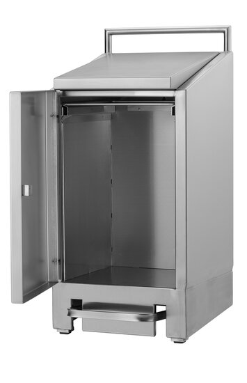 All Care Dutch bins afvalhouder RVS 60 liter 