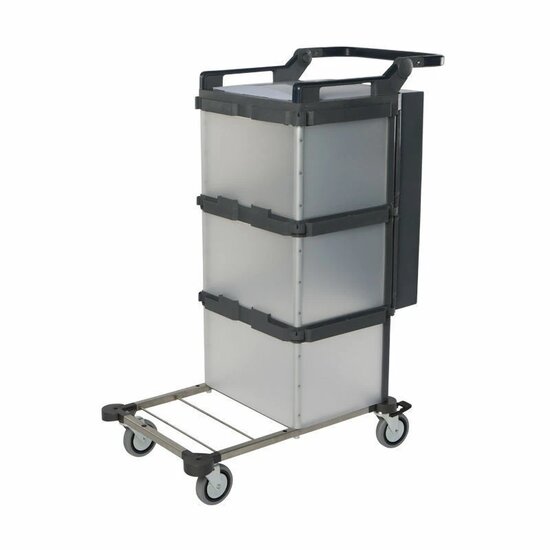 Vileda Shopster Materiaalwagen Basismodel + Pre-Prep Advance Uitbreidingsset