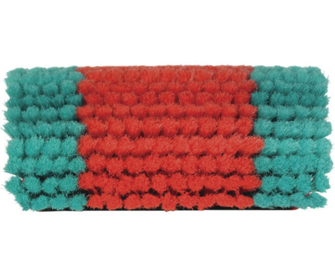 Vikan Transport Waterdoorlatende Hoekborstel 280mm Rood/Groen