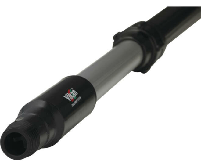 Vikan Transport Waterdoorlatende Korte Telescoopsteel Met Q-Koppeling  &Oslash;32, 106.0-160.0cm , Zwart