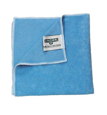 Unger SmartColor MicroWipe 200 40x40cm met Eu Ecolabel - Blauw (Pak van 10 stuks)