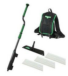 Unger erGO! wax Polymeerset klittenband-mop