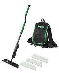 Unger erGO! wax Polymeerset klittenband-mop