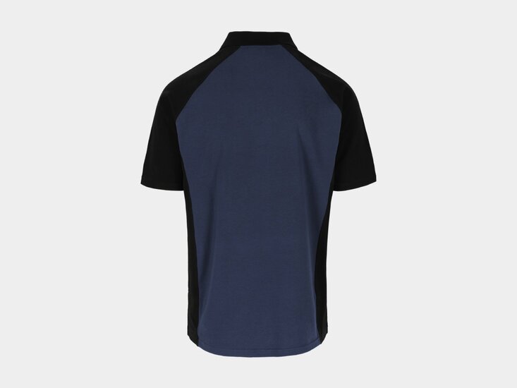 Herock BRABO Tweekleurig polo met korte mouwen Navy/Zwart